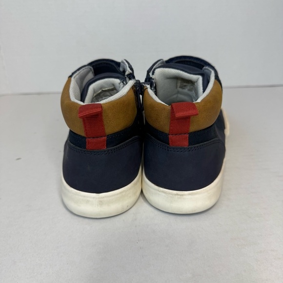Cat & Jack Navy High-Top Sneakers (Size 5) - Picture 4 of 6